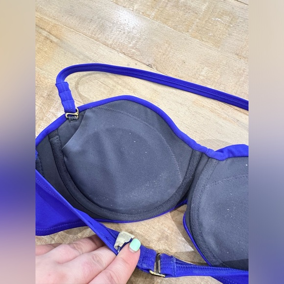 Victoria’s Secret swim padded strapless halter bikini top - Picture 10 of 10